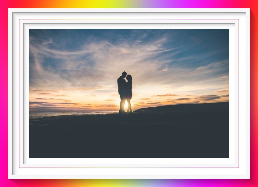 happy hugging couple in the horizon for Broken-Hearted Episode 8