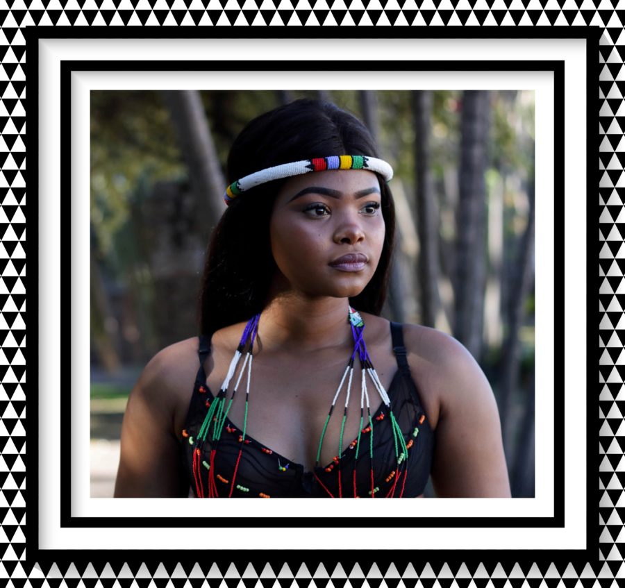 beautiful black woman in african beads image for Dial Episode 9