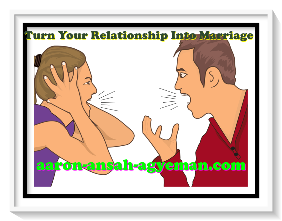turn relationshp to marriage part