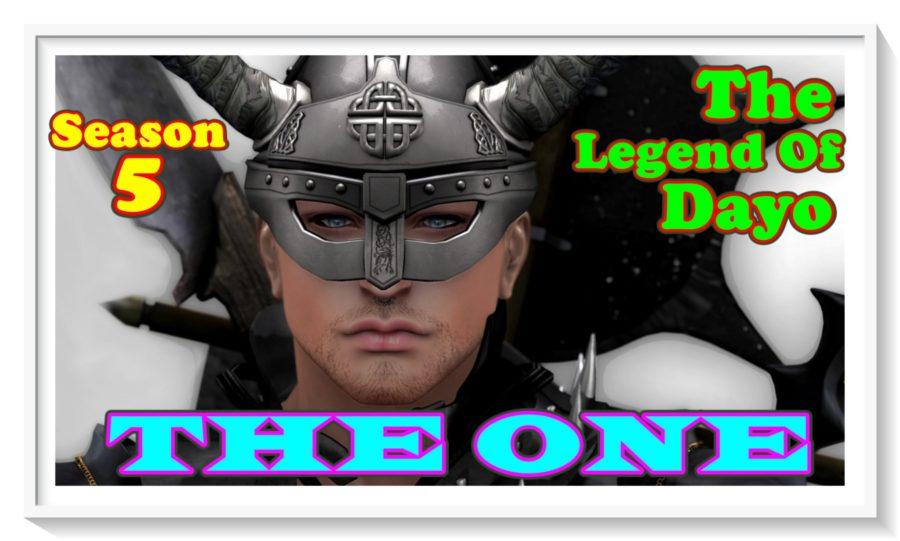 a man in helmet for the legend of dayo