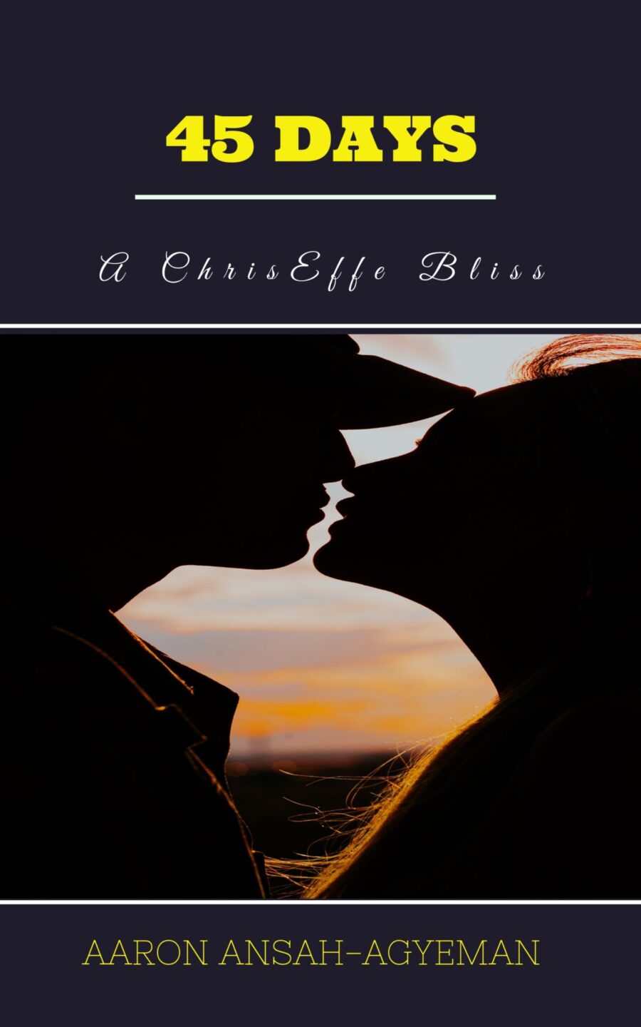 <b><span style="color:red">45 DAYS: A CHRISEFFE SUSPENSE ROMANCE BLISS:<b><span style="color:blue">DAY 30</b>
