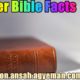 <b><span style="color:blue">Klever Bible Facts: The Book of Genesis</b>