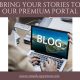 <b><span style="color:red">Bring Your Stories to our Premium Portal</b>